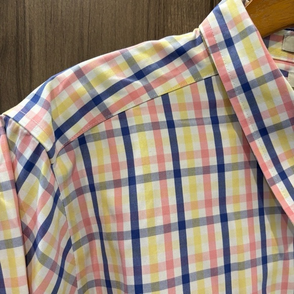 L.L. Bean Women’s 2X Plaid Button Down Shirt Wrinkle Free Top - Picture 3 of 11